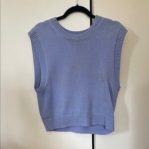 Aritzia - Wilfred Lilac Sleeveless Knit Top